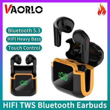 Mini Bezvadu Austiņas HIFI Stereo Smago Bass TWS Bluetooth 5.3 Austiņas Ar Mic Touch Kontroli-Auss, Sporta, Mūzikas, Spēļu Earbuds