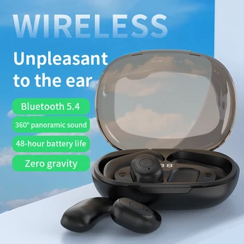 JAUNAS Oriģinālas D520 austiņas bezvadu austiņas Bluetooth austiņas spēle austiņas ar mikrofonu, pieskarieties kontrolē earbuds