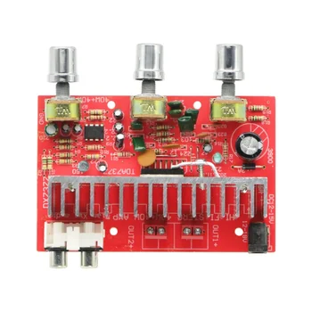 1GB 40W TDA7377 Stereo Audio Pastiprinātāju Power Board Dual channel Trīskāršot, Bass Regulēšana