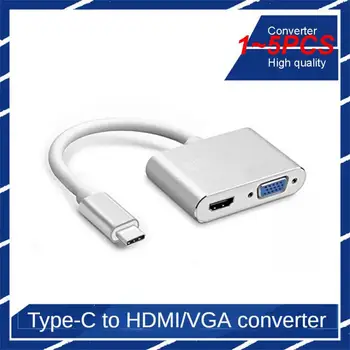 1~5GAB C Tipa HDMI saderīgu USB C 3.0 VGA PD Adapteris Doks centrs Macbook S20 Dex par