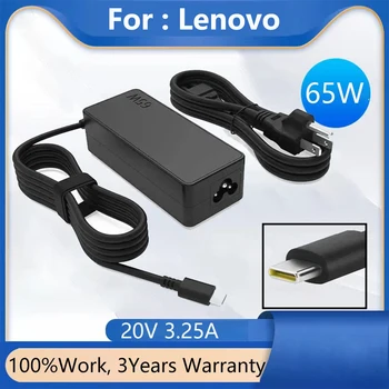 65W USB C Fast Charger Lenovo ThinkPad Jogas Dell XPS Chromebook LG Gramu HP, Acer utt, C Tipa MAIŅSTRĀVAS Adaptera Strāvas Vadu Piegādes
