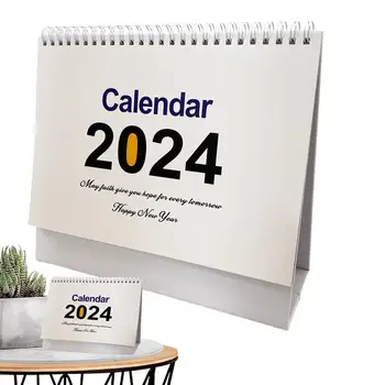 Galda Dekori Galda Kalendārs 2024. Gadam Pastāvīgā Desktop Kalendārs-2024. Gadam Kalendāri Office Home Galda Dekorēšana