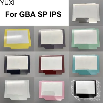 YUXI 1pc 3,0 Collu Stikla Ekrāns IPS Objektīva Nomaiņa GameBoy Advance SP LCD Ekrāns GBA SP