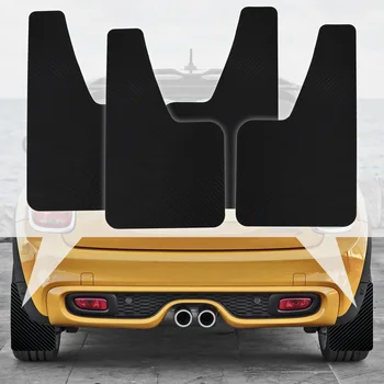Universālā Dubļu Sargi Oglekļa Šķiedras efektu Priekšā, Aizmugurē Uzstādīt Splash Sargiem Dubļusargi Mudflaps Auto Auto Van APVIDUS Pikaps Piederumi