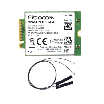 Bezvadu Tīkla Karte L850-GL 01AX792 Kartes WWAN Modulis - Atbalsta LTE FDD/ LTE, TDD/ WCDMA par X380 X390 L480 T480 T580