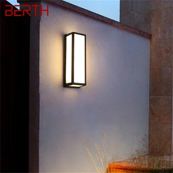 GUĻAMVIETA Āra Klasiskā Sienas Brā Gaismas LED Ūdensizturīgs IP65 Lampu Mājas Balkona Dekorēšana