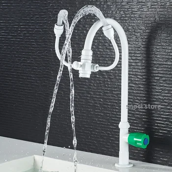 Acu skalošanas krānu dual-port acu mazgāšanas faucetdual-mērķis acu mazgāšanas faucetshower acu mazgātājs 1 gab
