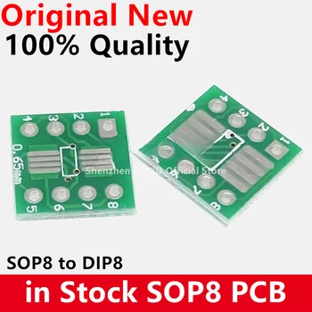 20PCS TSSOP8 SSOP8 SOP8, lai DIP8 PCB SOP-8 SOP Pārsūtīt Valdes Pin DIP Valdes Piķis Adapteri