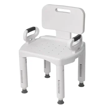 Disks Medicīnas Premium Sērijas Dušas Krēsls ar Muguras un Rokas