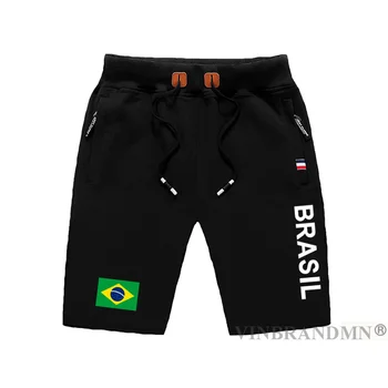 Brazīlijas vīriešu šorti pludmalei jaunu vīriešu kuģa šorti karoga treniņu rāvējslēdzēja kabatas sviedri kultūrisms ir 2021. brazīlija KRŪŠTURIS Brazīlijas sporta zāles