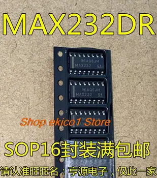 10pieces Sākotnējā sastāva MAX232DR MAX232IDR MAX232 MAX232I DSP-16 