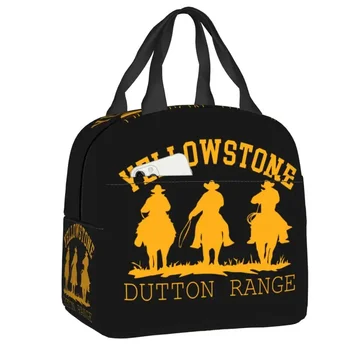 Yellowstone Pusdienas Soma Sieviešu Dutton Sēta Portatīvo Vēsāks Siltuma Izolācijas Pusdienas Kaste, lai Skolas Daudzfunkciju Pārtikas Bento Kaste