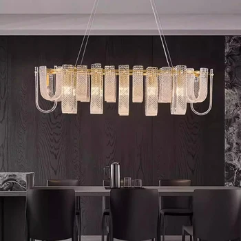 Moderns Griestu Lustras, lai ēdamistaba karājas gaismas armatūra kulons gaismas lampām, kas paredzētas dzīvojamo istabu iekštelpu apgaismojums crystal