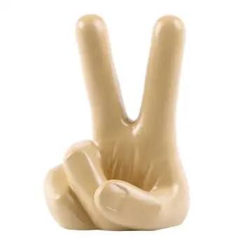 Pirksti Skulptūru Sveķu Pirkstu Dekori Rada Miera Puses Statuja Sveķu Pirkstu Radīt Dāvanas, Galda Pirkstu Statujas Desktop Mājās Dzīvo