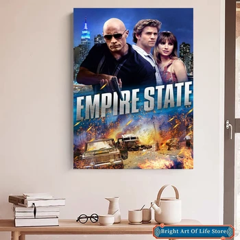 Empire State (2013) Filmu Plakātu Mākslas Segtu Zvaigžņu Foto Drukas Mājas Dekoru, Sienas Glezniecību (Bez Rāmja)
