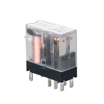 elektriskie releji Vispārējas nozīmes miniatūra sprieguma pieslēgt releju AS14F 2Z 8pin 12vdc 8.A releji AC 220v 24V DC