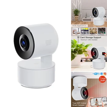 Smart Home Kamera Kratot Galvu Kameras Kustības detektors Nakts Redzamības Funkcija 1080P Bezvadu Drošības Kameru ASV Plug