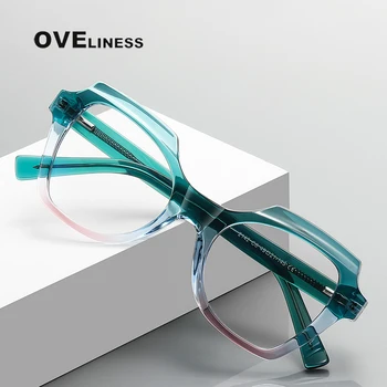 Caurspīdīgs Datora Brilles Rāmis Sieviešu vecuma tālredzība brilles sievietēm, lasīšanas brilles zilā gaisma Pretbloķēšanas Brilles