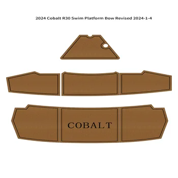 2024 Kobalta R30 Peldt Platformu Priekšgalā Pad Laivu EVA Putu Mākslīgās Tīkkoka Klāja Grīdas Paklājiņš