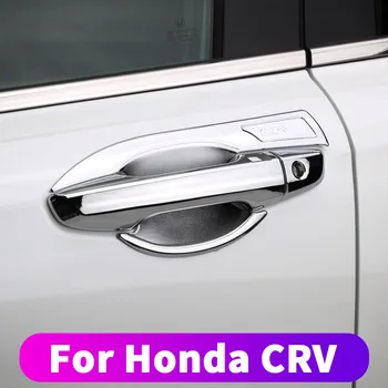 Auto Ārējo Durvju Rokturi, Durvju Bļodā Honda CRV CR-V 2017 2018 2019 2020 2021 seguma apšuvuma Modifikācijas Piederumi