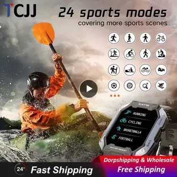 1/2/3PCS Smart Skatīties, Āra Sporta Fitnesa Smart Aproce Tracker Vīriešu Ūdensnecaurlaidīgs 1.71 collu Smartwatch Iphone Android Tālrunis