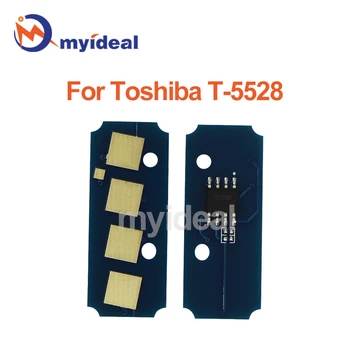 T-5528 T5528 Toneris Toshiba Mikroshēmu DP 5528A 6528A 5528 6528 Kasetnes Mikroshēmas Atpūtas Printeri