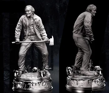 1/24 75mm 1/18 100mm Sveķi Modeļa Joker Skulptūru Attēls Unpainted Nav Krāsu RW-1110